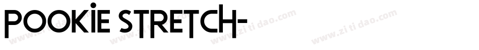 pookie stretch字体转换